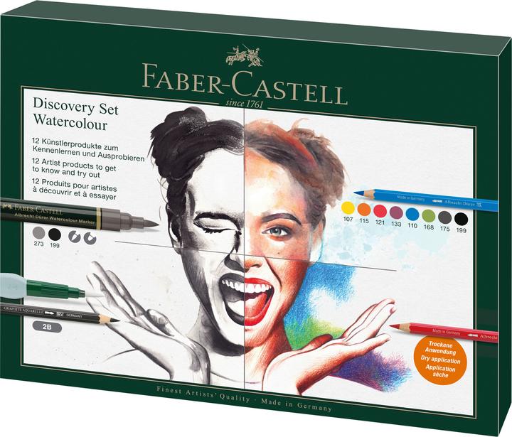 Image du produit Faber-Castell Discovery set A. Dürer pour l'aquarel (12x)