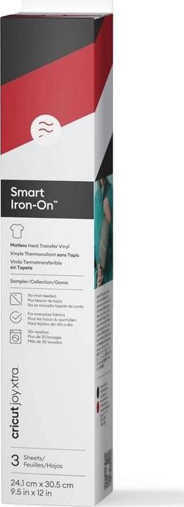 Produktbild Cricut Smart Iron-On Joy Xtra 24,1x30,5cm - 3 sheets Elegance Sampler (P)