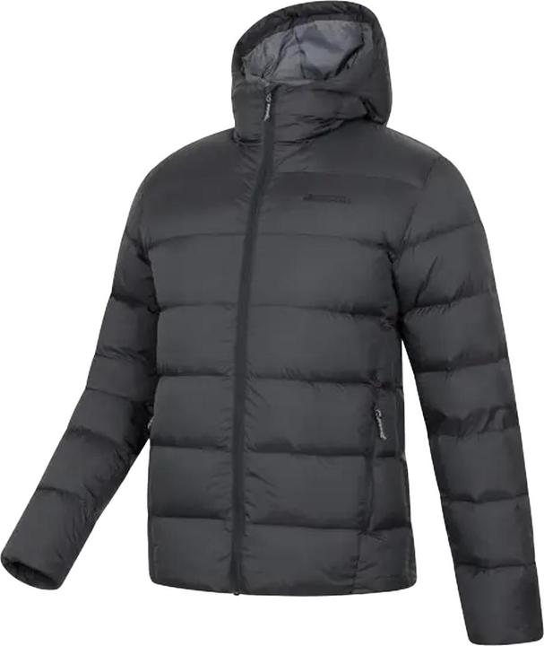 Actual product image Mountain Warehouse Mens Stratus Down Packable Hooded Jacket (M)