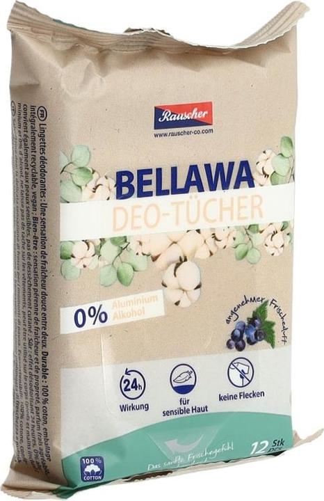 Actual product image Bellawa Deodorant wipes (Sheets, 192.50 ml)
