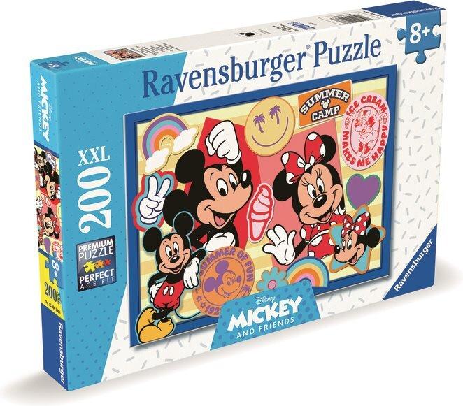 Image du produit Ravensburger Puzzle pour enfants - 12004136 En route avec Mickey et Minnie - Puzzle pour enfants à partir de 8 (200 pièces)