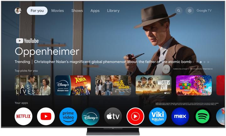 Immagine prodotto TCL Smart TV 85C8K UHD 85" ULED HDR10 Google Assistant QLED (85", QLED, UHD)