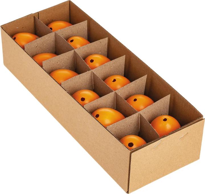 Actual product image Opiflor Eier 12er Set, Orange (12x)