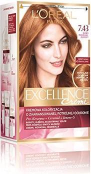 Produktbild L'Oréal Paris L'Oreal Paris Excellence Creme Cream coloring 7.43 copper blond golden - 0258898 (7.43 Blond Miedziano-Złocisty)