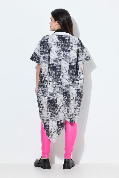 Produktbild Angel of Style Jacke, längerer Straight Fit, Alloverprint (46, 48)