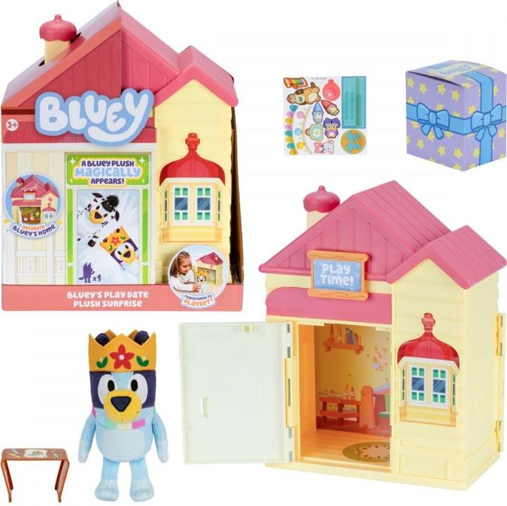 Actual product image Bluey Bluey's Play Date plush surprise