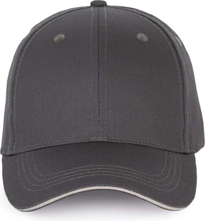 Actual product image K-up Contrasting sandwich cap - 6 panels (One size)