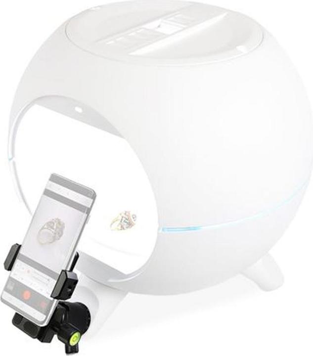 Actual product image Orangemonkie Smartphone Mount Kit für Smart Dome für Foldio360 Smart Dome (Protective film)