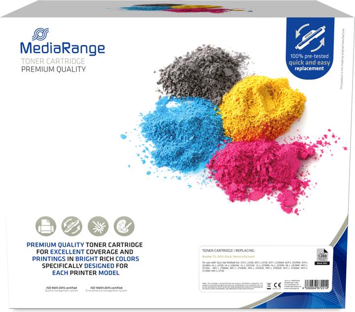 Actual product image MediaRange Toner for Brother TN-2410 black