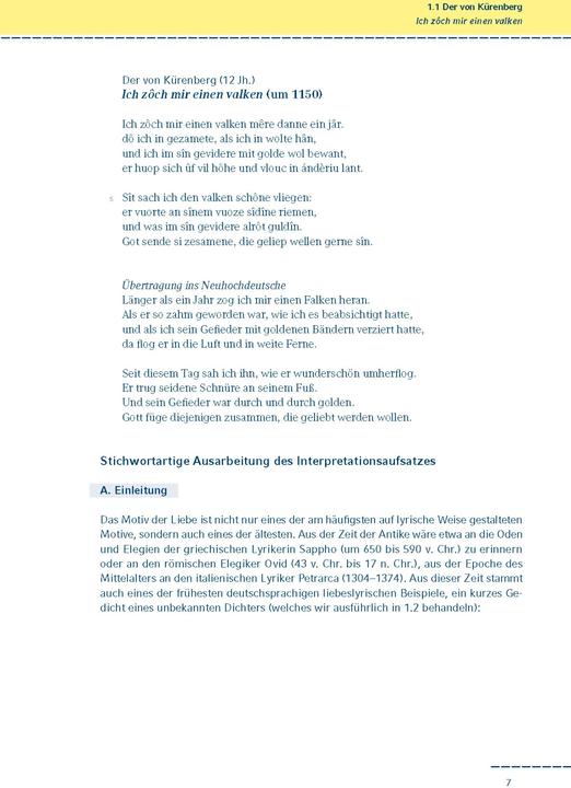 Produktbild Beliebte Gedichte interpretiert 9.-12./13. SJ. G8/G9 (Deutsch, Thomas Möbius, 2014)
