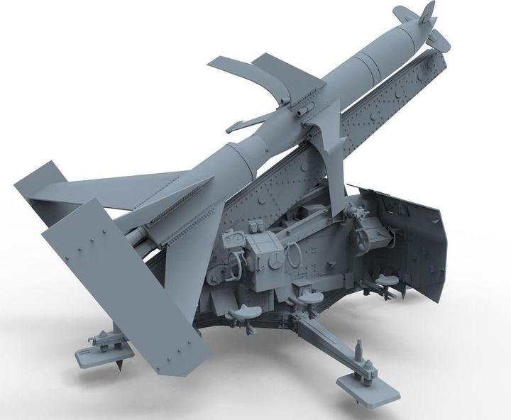 Actual product image Bronco German Rheinmetall'Rheintochter R-2 anti-aircraft missiles a.launcher