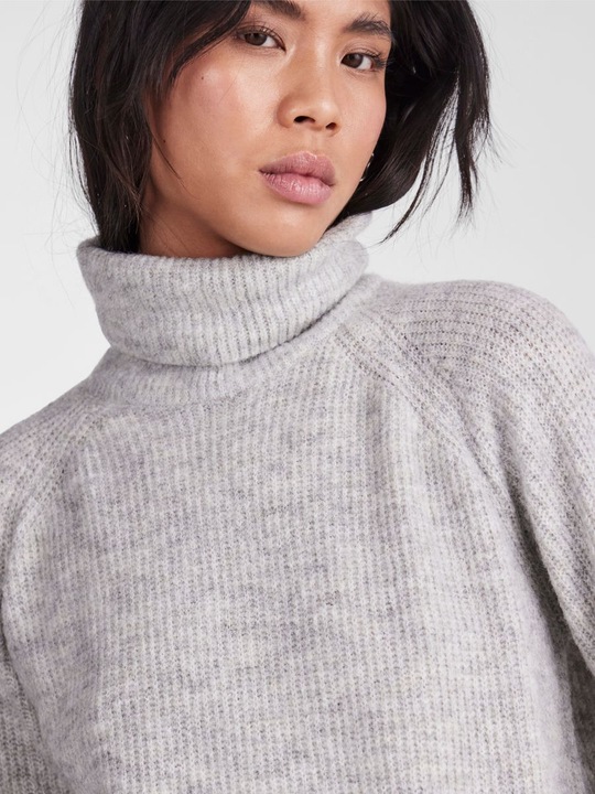 Actual product image Pieces Knitted turtleneck tunic (XS)