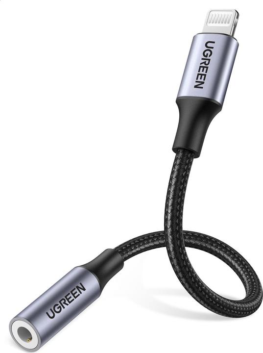 Produktbild Ugreen Lightning to 3.5mm Jack Adapter (Lightning, 3.5mm Buchse)