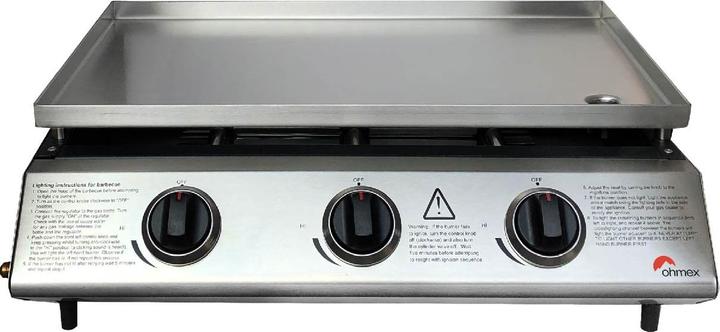 Image du produit Ohmex Plancha BBQ-3030SS (3.22 kW)