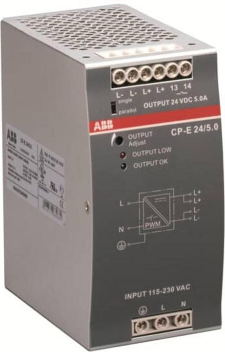 Produktbild ABB Schaltnetzteil Serie CP-E 24VDC 5A