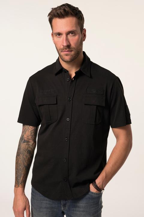Immagine prodotto JP1880 JP 1880 Jerseyhemd, Halbarm, Kentkragen, Modern Fit (XXL)