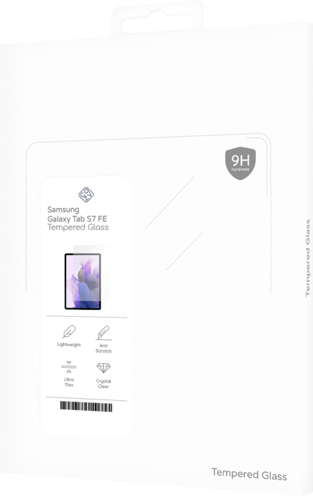 Produktbild Cazy Schutzglass Kompatibel mit Samsung Galaxy Tab S7 FE - Displayschutz Tempered Glass (1 Stück, Galaxy Tab S7 FE)