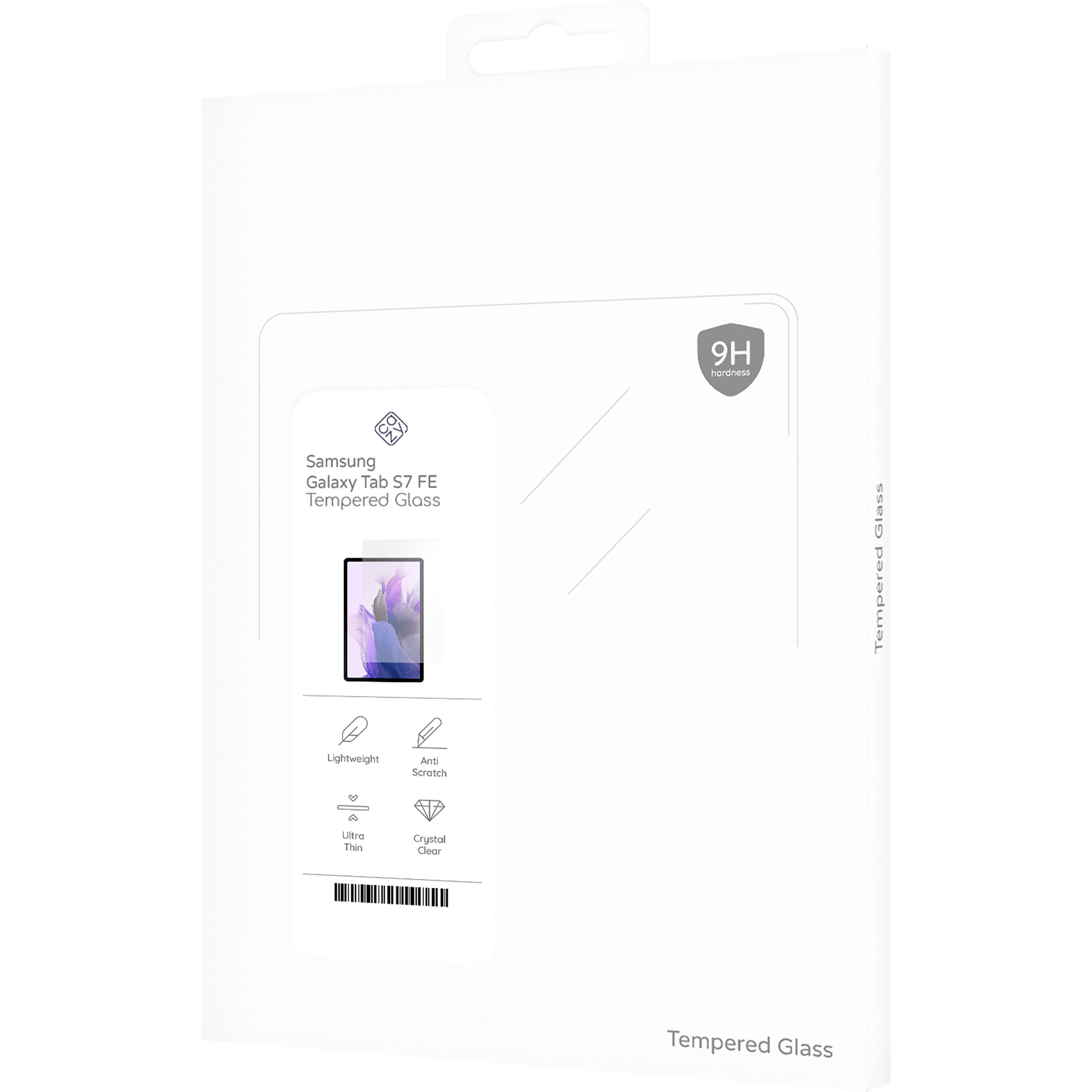 Thumbnail - Cazy Schutzglass Kompatibel mit Samsung Galaxy Tab S7 FE - Displayschutz Tempered Glass (1 Stück, Galaxy Tab S7 FE), Tab...