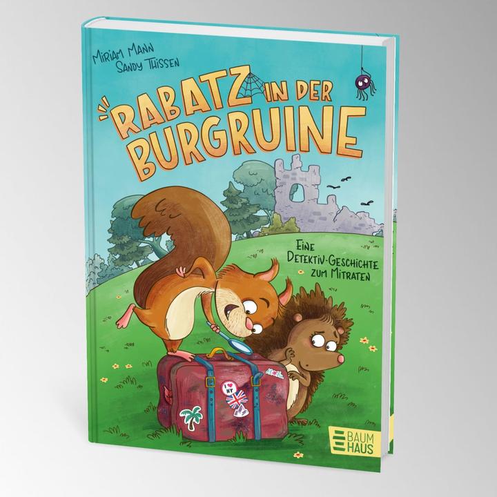 Productafbeelding Rabatz in der Burgruine - Eine Detektivgeschichte zum Mitraten (Miriam Mann, Duits)