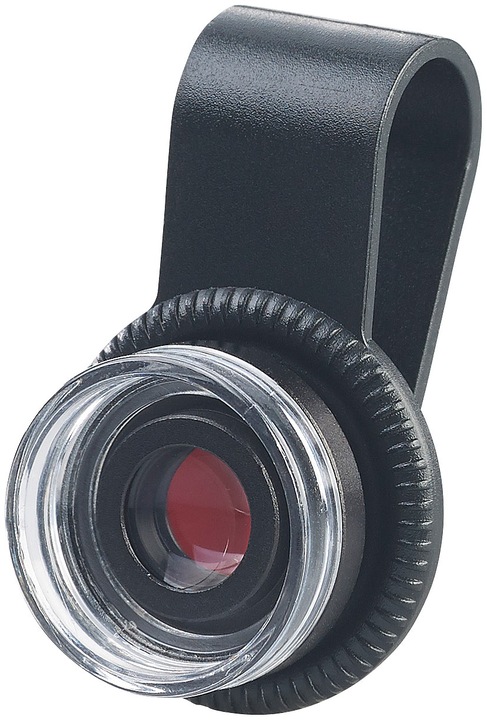 Actual product image Somikon Microscope attachment lens for smartphones