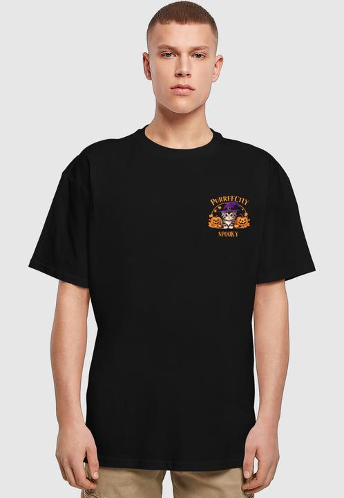 Image du produit Merchcode Halloween - Tee Chat Parfaitement Épouvantable - 175637 (L)