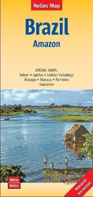 Immagine prodotto Mappa Brasile: Amazzonia