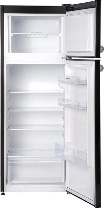 Actual product image Respekta Bento KS144VS, fridge-freezer combination, black (42 l)