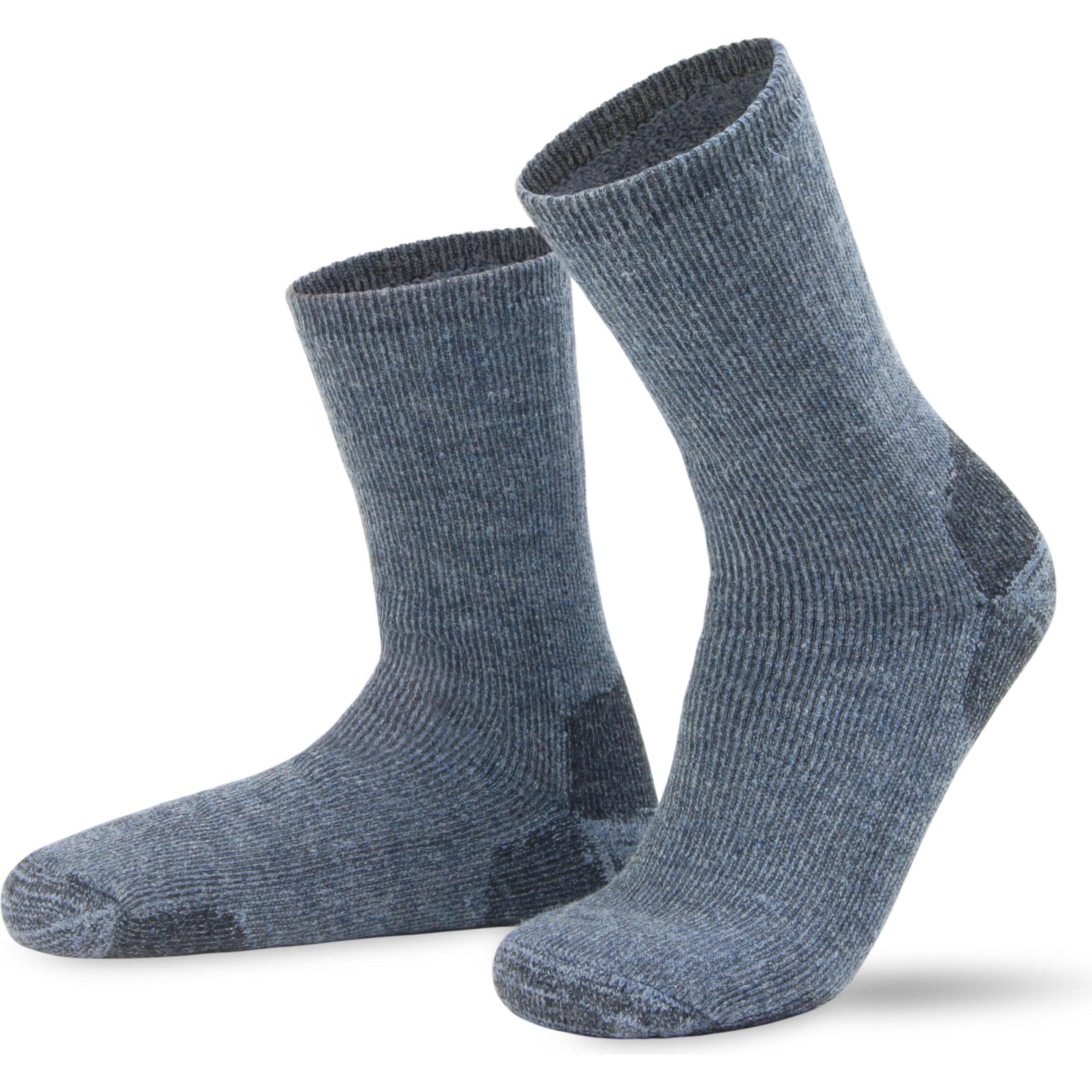 Normani, Herren, Socken, 2 Paar Arbeits- und Outdoorsocken, Blau, (2er Pack, 35 - 38)