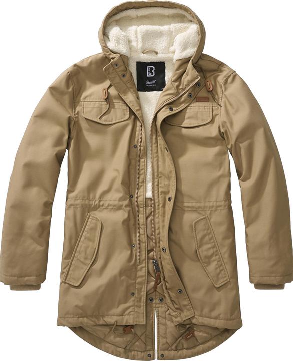 Produktbild Brandit Marsh Lake Teddyparka Grösse M Farbe Kamel (M)
