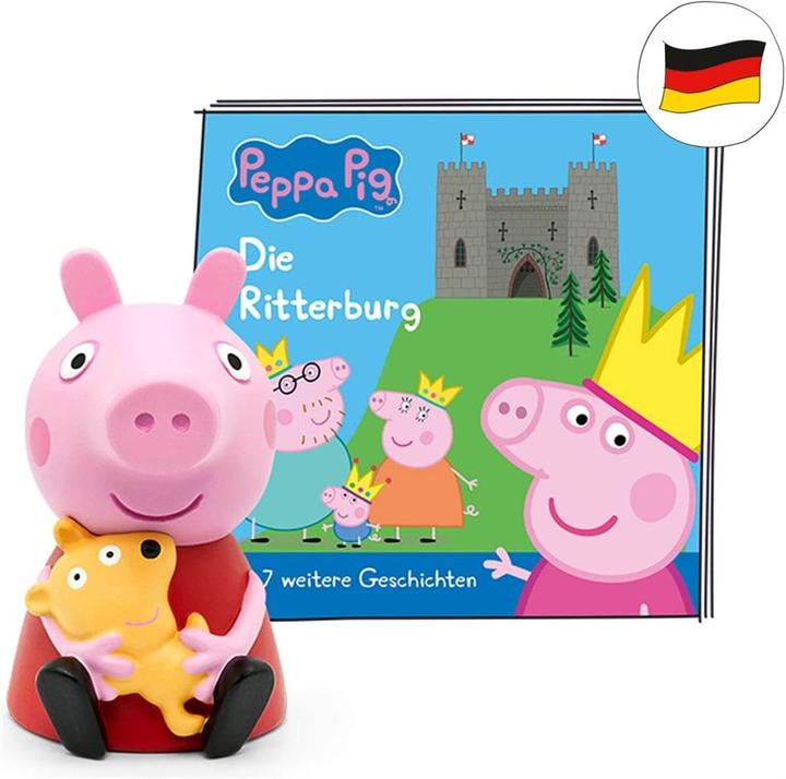 Actual product image Tonies Peppa- The knight's castle and 7 more stories (German)