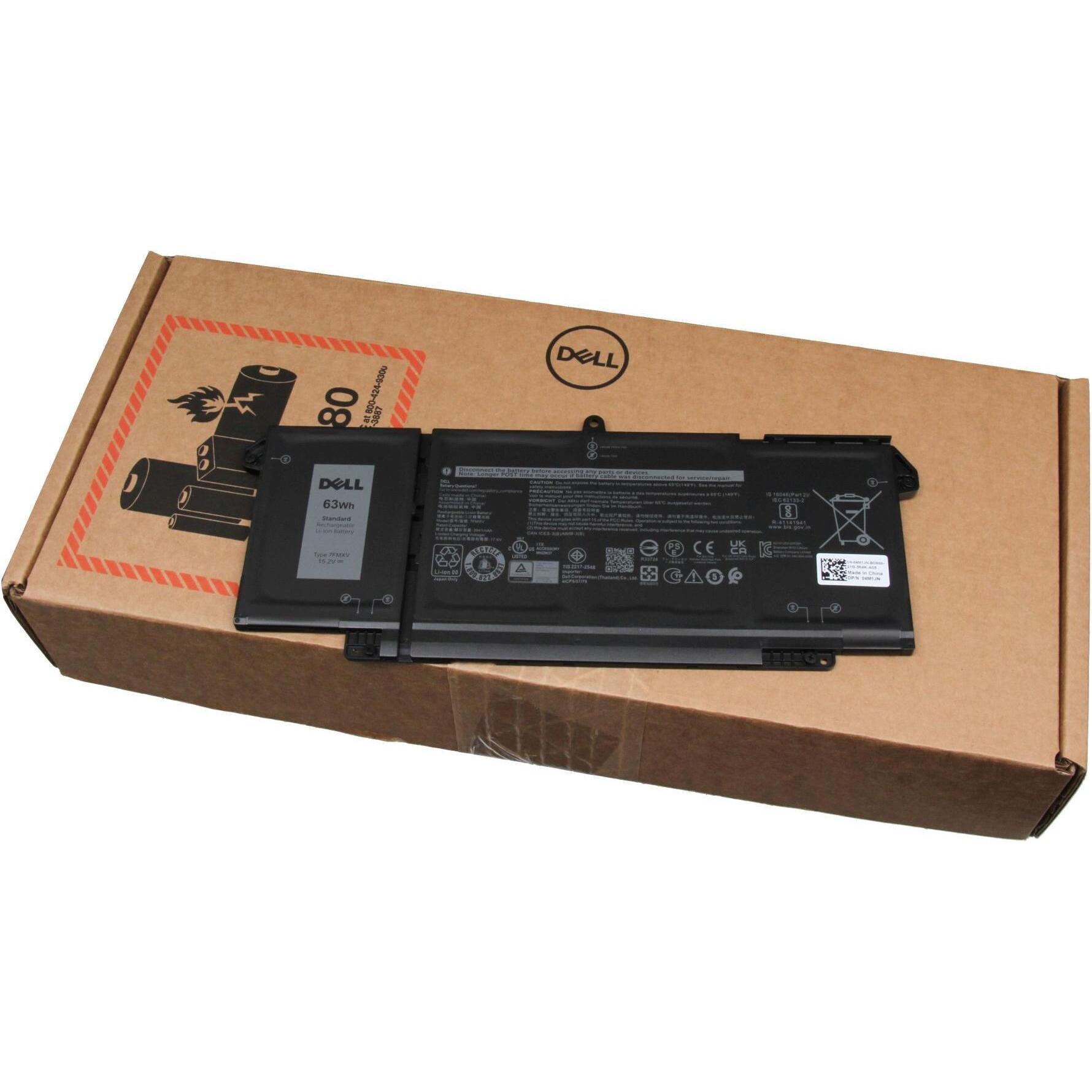 Dell 7FMXV (4 Zellen, 3941 mAh), Notebook Akku