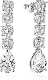 Produktbild Agato Sparkling dangle earrings with zircons AGUP3501