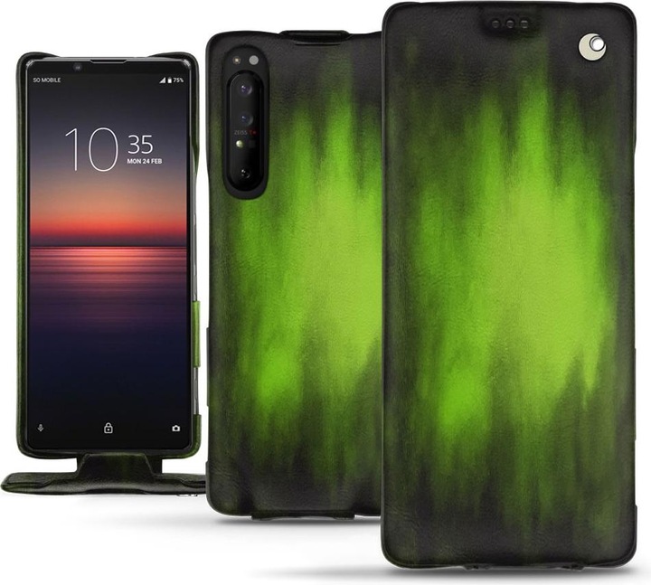 Noreve Lederschutzhülle vertikal (Sony Xperia 1 II)
