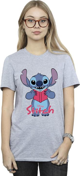 Produktbild Lilo & Stitch Reading Standing TShirt (XL)