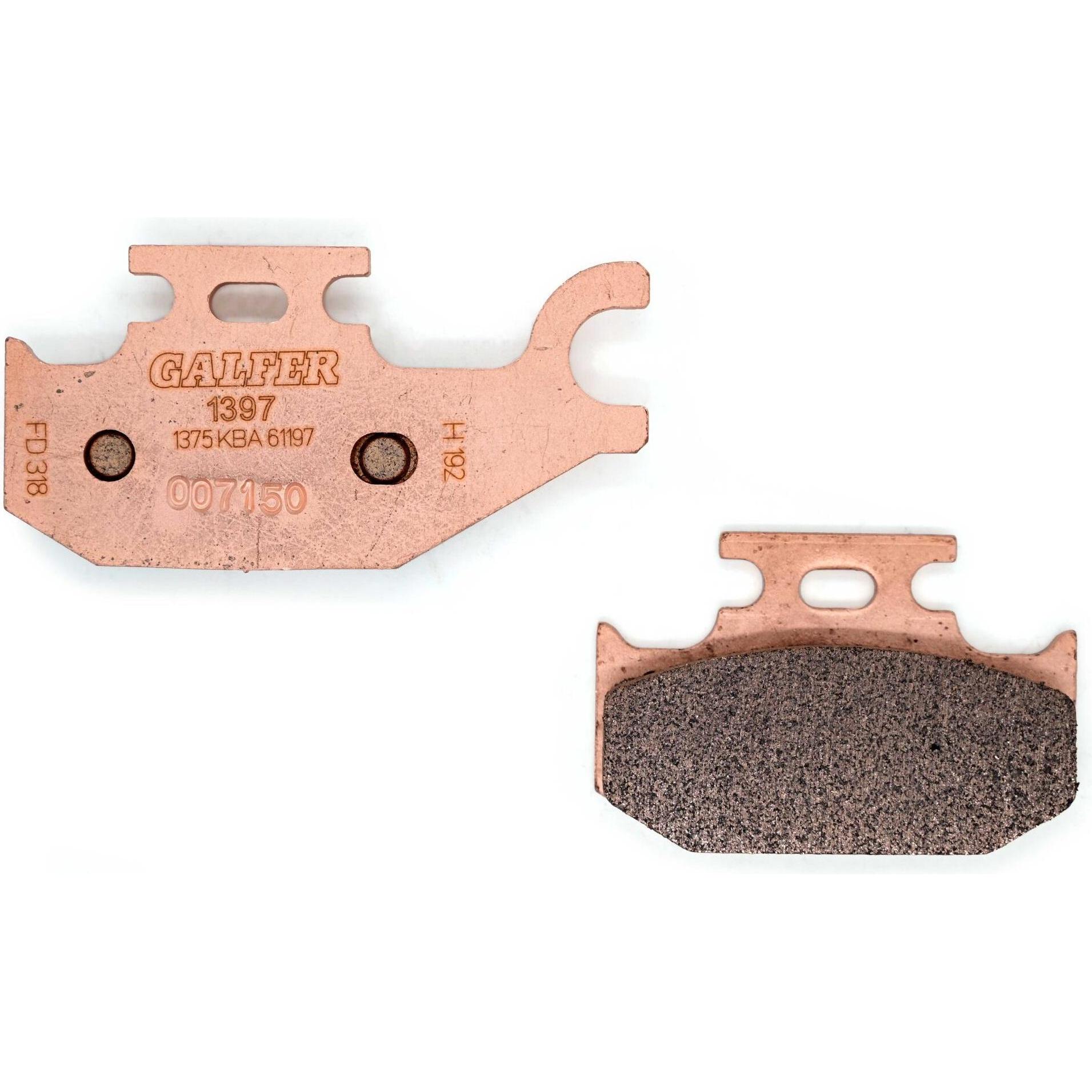 Galfer Bike, Pastiglia freno, (Metallo sinterizzato)