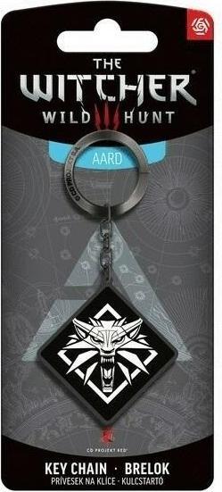 Actual product image Good Loot The Witcher 3 AARD Symbol Keychain