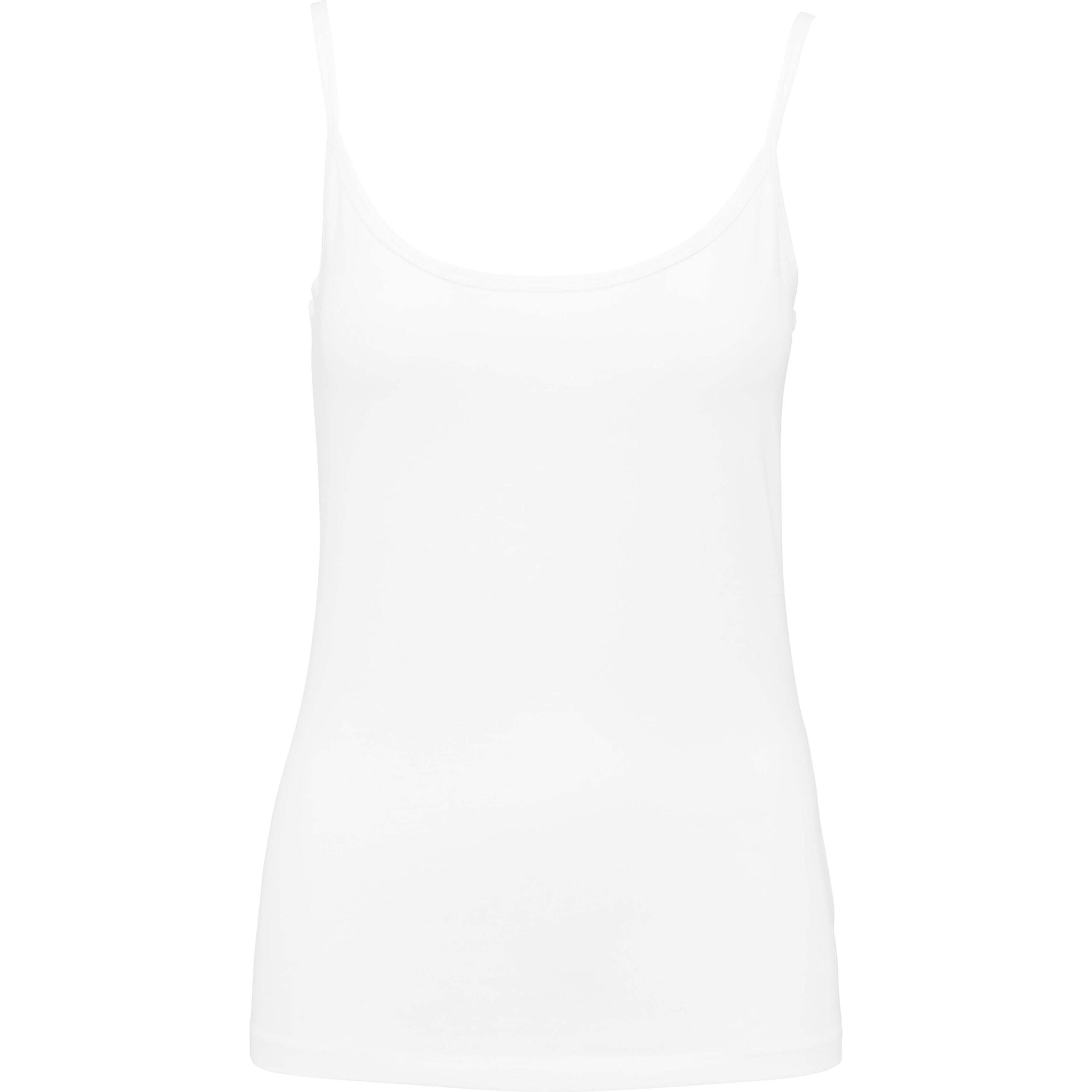 Thumbnail - Kariban, Damen, Shirt, Damen Top mit Trägern, Weiss, (XS)