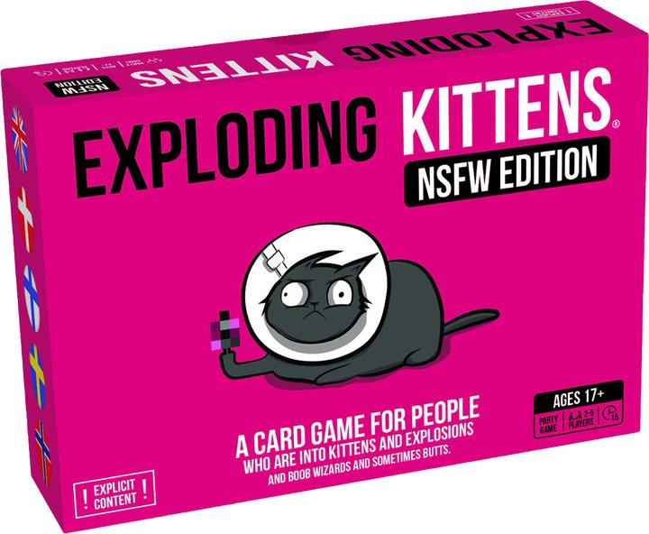 Actual product image Exploding Kittens Nordic NSFW Ed. (Pink)