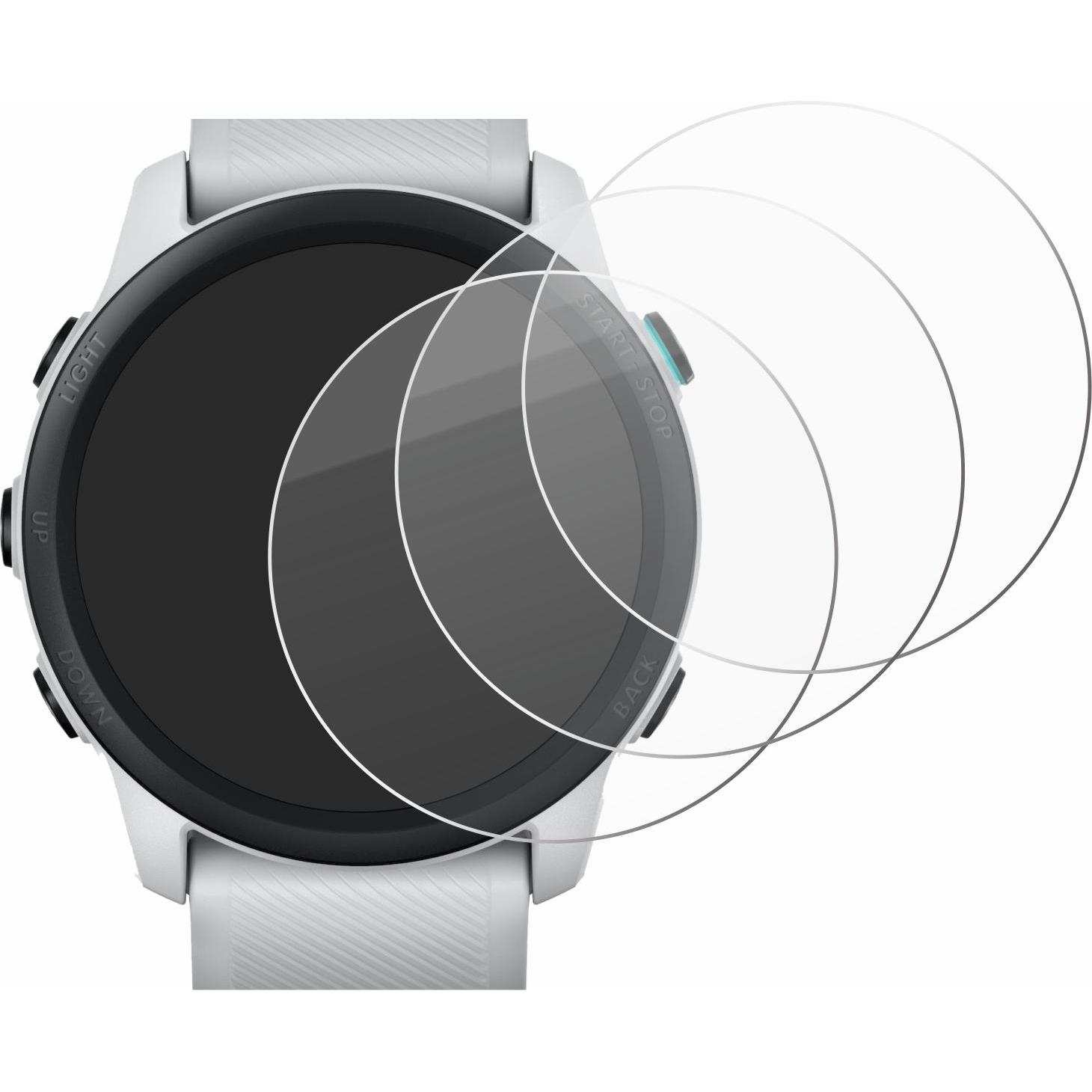 Thumbnail - Savvies Panzerglas Hartglas Displayschutz, Smartwatch Schutzfolie, Transparent