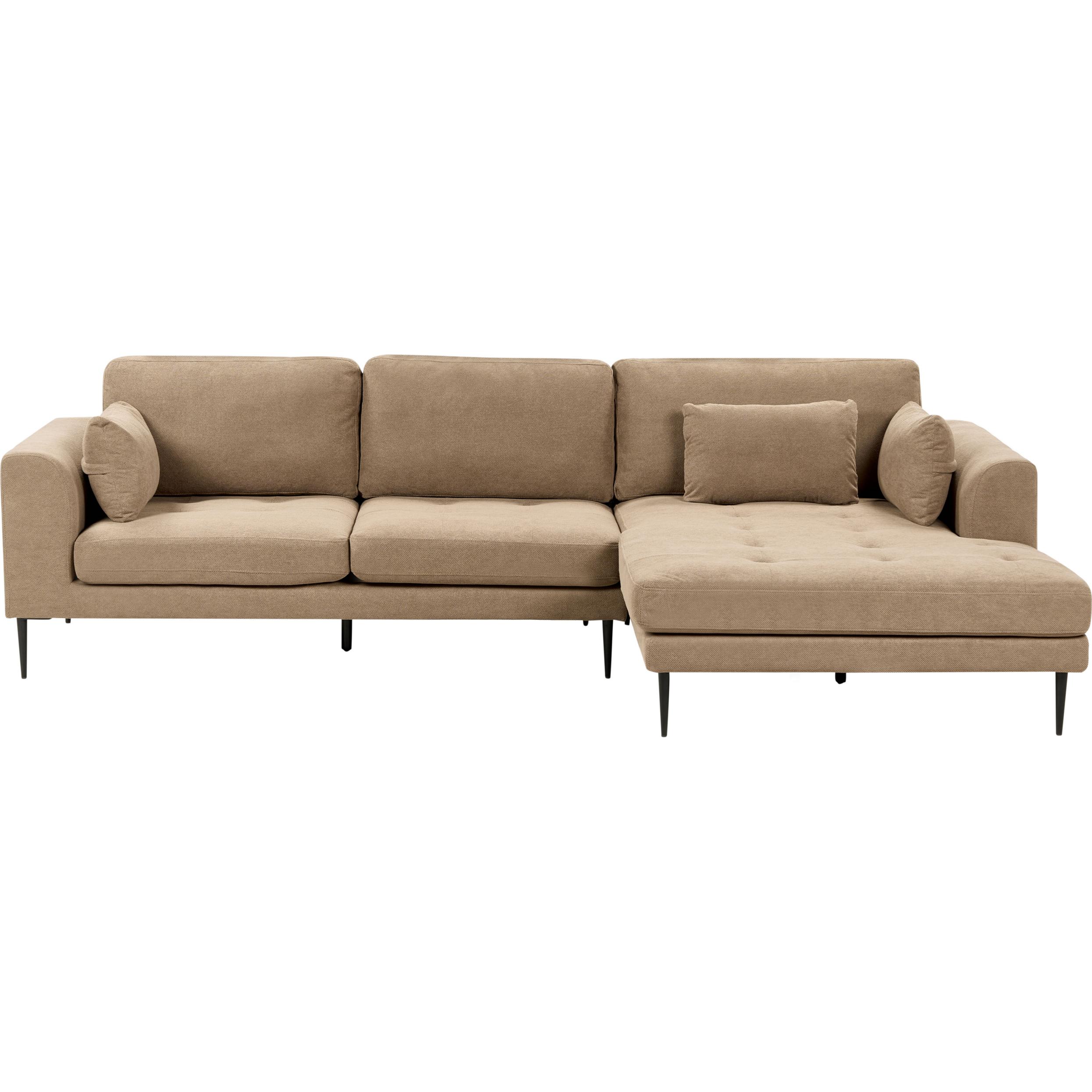 Beliani, Sofa, Flam (Ecksofa)
