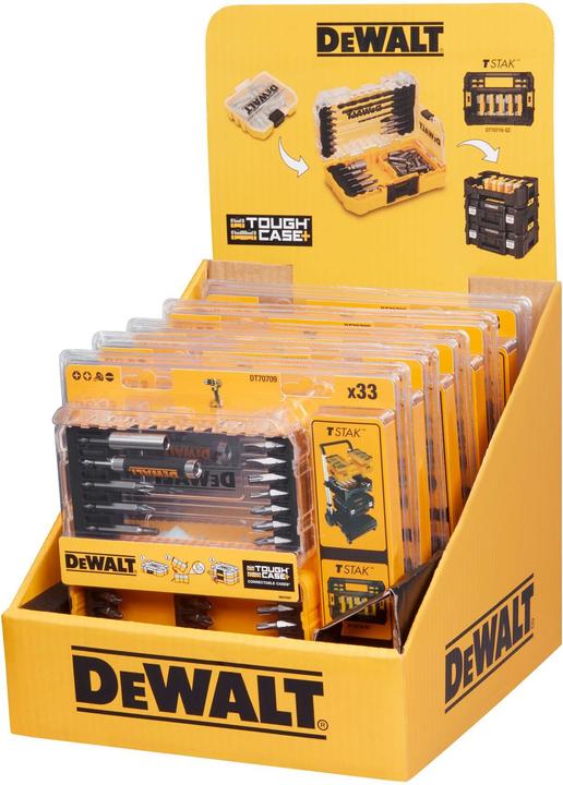 Produktbild DeWalt KIT FLEXTORQ 33 vnt. (Kreuz Phillips PH)