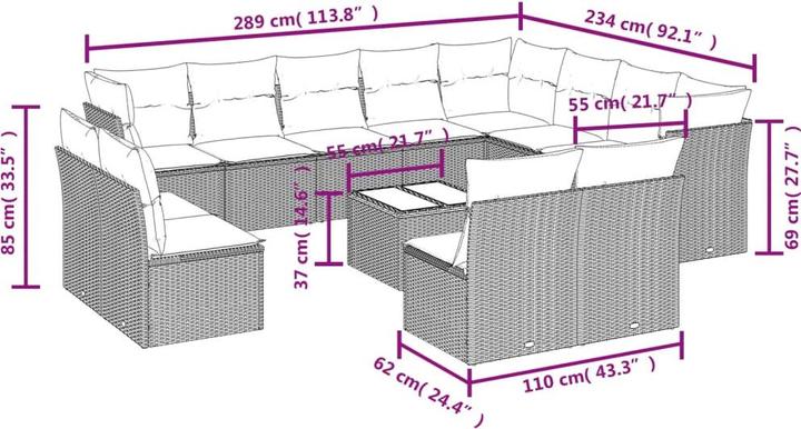 Image du produit vidaXL Adelaide