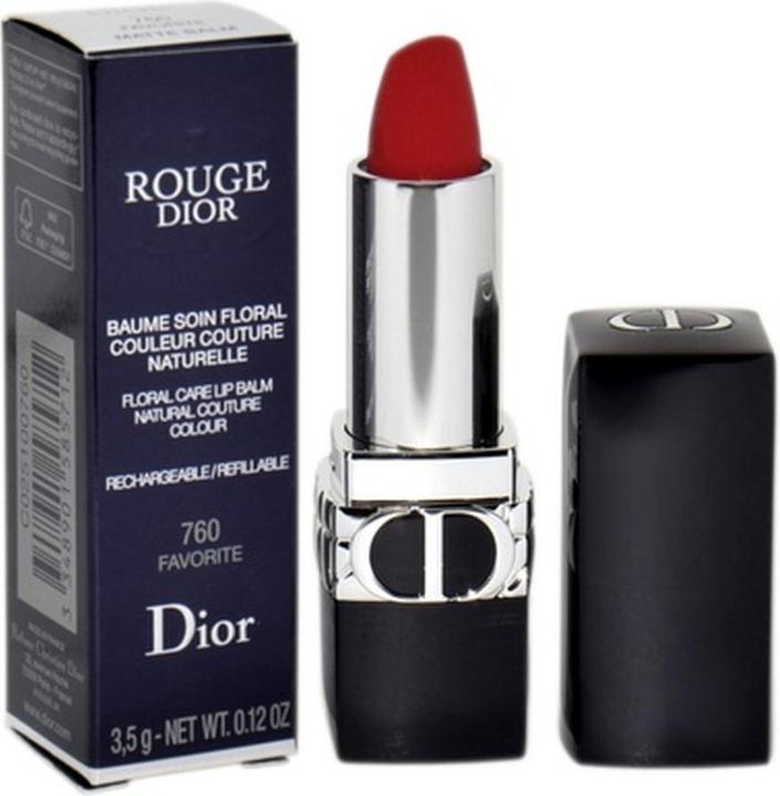 Actual product image Dior Rouge Balm Mat No 760 (760 Favourite)
