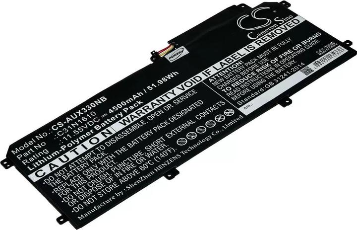 AccuCell Batteria Asus Zenbook UX330 / UX330C / Tipo C31N1610 (4500 mAh)
