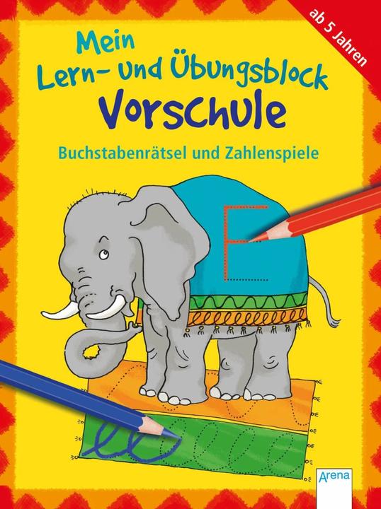 Produktbild Buchstabenrätsel und Zahlenspiele (Deutsch, Edith Thabet, Lena Roth, 2019)