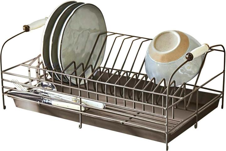 Immagine prodotto Loberon Portapiatti Nara grigio antico