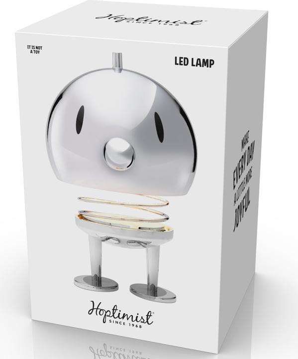 Image du produit Hoptimist Lampe LED XL Chrome 23cm (800 lm)