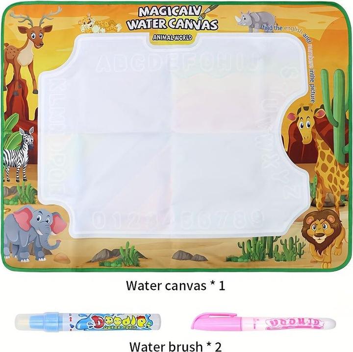 Produktbild Activity Board 1 Stück wiederverwendbare Zeichenmatte - bunte Decke für Kinder und Familienspass, kreative (78 x 60 cm)