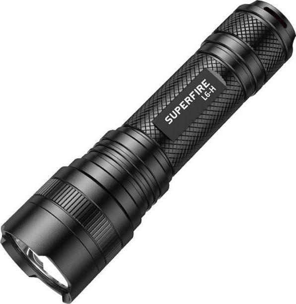 Superfire flashlight L6-H, 750lm, USB-C (16.70 cm, 750 lm)