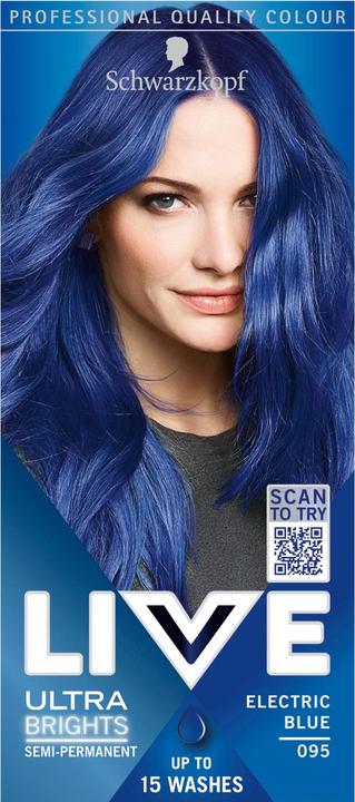 Produktbild Schwarzkopf Live Ultra Brights (95 Electric Blue)
